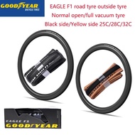 ☫Goodyear Eagle F1 Road Bike Tire Tubeless/Tube Tyre 700x25/28/30/32C Bicycle Foldable Anti-punc ♜❈