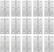 20pcs Cabinet Hinge Overlay Hinges Wardrobe Hinges Spring Door Hinge Soft Close Hinges Face Frame Hinges Cupboard Hinges Spring Hinge Strap Hinges Stainless Steel Kitchen Door Mini