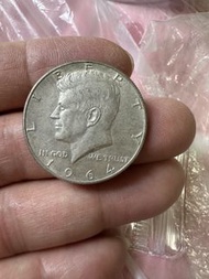 1964年美國半美元硬幣 甘迺迪銀幣