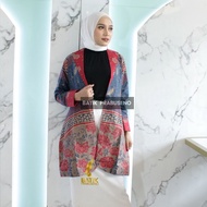 ALMIRA Blazer Atasan Baju Batik Wanita Lengan Panjang Modern Premium