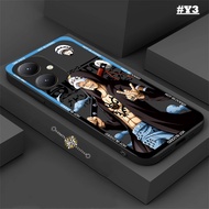 LvCase Casing hp Infinix Hot 30i Hot 20s 30 Play 10s 10t 11s Nfc Note 30 Note 12 G96 Smart 7 6 5 Hot 12 Play 10 Play Cartoon One Piece Anime Luffy dan Trafalgar Law Silicone Soft Phone Case