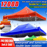 【100% Waterproof】6x6 8x8 6x10 10x10 10x15 10x20Ft  canopy 10x10 kanopi 10 x 15 kanopi 8x8 kain kanop