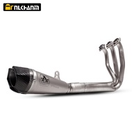 Arrow Racing GP CFMOTO 675SR-R Motorcycle Full System Exhaust Modification Kit Titanium Alloy Front 