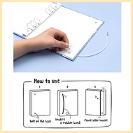 ♕ ♧ ◺ Lucalab A5 25R Composition Hard Cover Ring Binder Photocard Binder