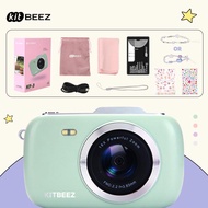 【KiTBEEZ KF-3】กล้องดิจิตอล CCD ความละเอียด 64MP ดีไซน์สีพาสเทล มาพร้อมฟิลเตอร์ให้เลือกถึง 20 แบบ ซูม