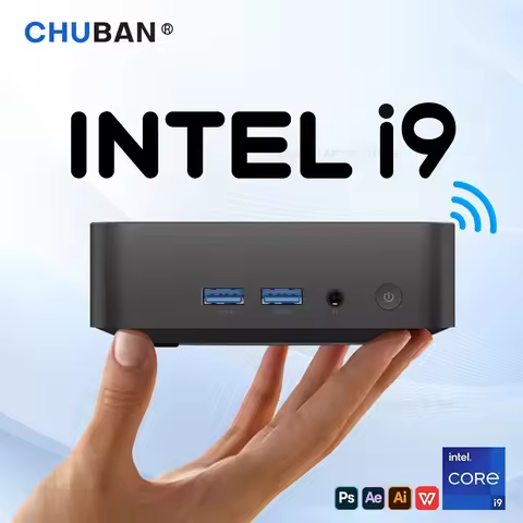 Mini PC Intel Core i9 10980HK i3 6100 Windows 11 Pc Gaming Computer 16GB 32GB RAM 1TB SSD WiFi6 BT5.