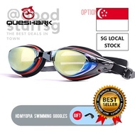 [SG FREE 🚚]-150 To -700 Degree Myopia Swim Goggles Men Women HD Clear Lens Anti-fog Swimming Glasses