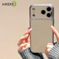Silver Mirror Phone Case For Vivo iQOO Z11 Z11X Z10 Z10X Z10R Z9X Z9 Turbo Plus Z7 Z7i Z6 Lite Pro Z