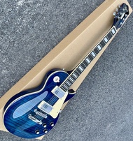 Grote ES335บอดี้กึ่งกลวงกีต้าร์ไฟฟ้าสีฟ้ากีตาร์มืออาชีพ