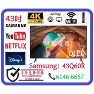 43吋 4K QLED系列 Samsung43Q60R Smart TV📺 # TV / 電視 / 三星
