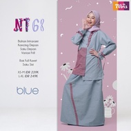 BISA  - Baju Muslim Gamis Anak Perempuan Tanggung Remaja NIBRAS