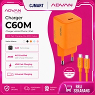 IPHONE C60M USB-C Charger Head for Ultra Mini GaN iPadiphone ADVAN | Fast Charging PD PPS AVS | Orig