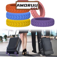AMOR12UU 8PCS/Set Travel Luggage Caster Shoes, Reduce Wheel Wear with Silent Sound Suitcase Wheels P