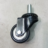 Trolley Wheels Trolley/ 2" Inch Black PU Trolley/ with Taiwan Thread Rotation