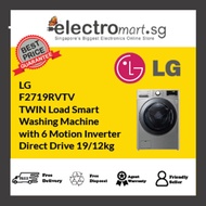 LG F2719RVTV TWIN Load Smart  Washing Machine  with 6 Motion Inverter  Direct Drive 19/12kg
