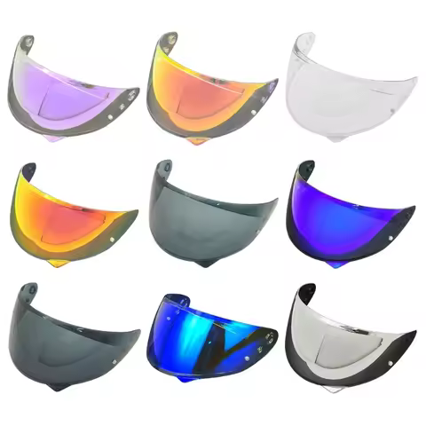 Motorcycle Helmet Visor Lens for HJC C10 Replace Anti-UV Anti-Scratch Dustproof WindShield Motorcycl