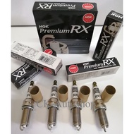 NGK Premium RX Spark Plug (4pcs) for Mercedes-Benz C230 Kompressor (GH-203 6.2004~) M271E18 1.8L Sup