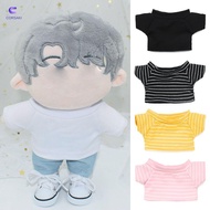 CORSAKI 20CM Doll T-shirt Changing Dressing Game Mini Toy Cotton Stuffed