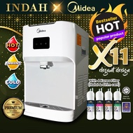 Midea Mild Alkaline Water Dispenser Hot Normal Cold X Series X11/X12 With 4 JAKIM Halal SIRIM Korea Techn Water Filter