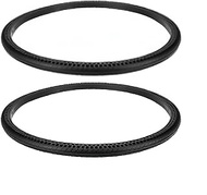 2 Pack 22" x 1.5" Bike Tyre - No Need to Inflate, 22 Inch Bicycle Tyre Round Hole Honeycomb, 22x1.5/