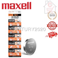 MAXELL 192 Alkaline Battery LR41Original 10pcs/card