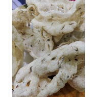 Keropok Keping Terengganu Ikan Tamban, Keropok Baby Segera 500 g, Belinjo Mentah