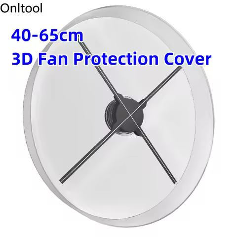 40-65cm 3D Fan Hologram Projector Protection Cover Hologram Projector Light Advertising Display Shel