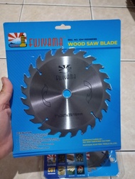 Fujiyama Saw Blade 7 inch TCT Mata 24T 40T 80T Tipis mata Gergaji bulat / Mata serkel 7 inch JAPAN Q