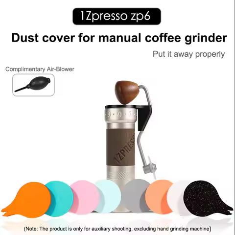 1Zpresso ZP6 Manual Coffee Grinder dust cover,outdoor camping sealed portable storage,8 colors, suit