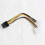 Double4P Turn8P Graphics card power cable Double Large4PIN Turn8PIN Graphics Card Power Supply Cable