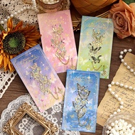 sq0410Jiluyujian Eslite Butterfly Star Track Series-Butt 霁旅寓见诚品 群蝶星轨系列-蝴蝶金属书签 异形镂空学生阅读挂件