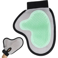 Pet Grooming Gloves - Pet Hair Remover Gloves | Multifunctional Puppy Scrubber Kitten Washing Mitten