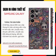 Samsung S22/S23/S24Ultra/Fold4/5/6/A43/A54/A55/A73 3M Camo Skin Sticker |SK_PT003| Detailed CNC Cutt