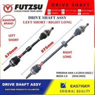 EASTIGER / FUTZSU PERODUA AXIA 1.0 BEZZA 1.0 DRIVE SHAFT HIGH QUALITY OEM STANDARD DRIVE SHAFT