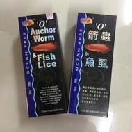 Bottle No. 0 Arowana FISH | Special Arowana O' Anchor Worm & Fish Lice