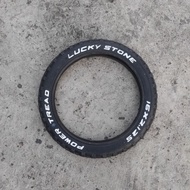 LUCKY STONE 16 INCH BICYCLE OUTER TIRE SIZE 16x2.125 OR 16 x 2.125 POWER TREAD