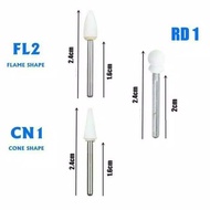 AE- bur polish white polishing / white stone arkansas high speed