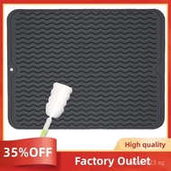 Silicone Dish Drying Mat, Dish Drying Mat, Heat Resistant and Non-Slip,Easy To Clean, Sink Mat with 