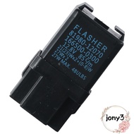 JONY Flasher Relay, metal black Turn Signal, reliable plastic 81980-12070 for Corolla 1995-1997