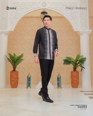 Sarimbit Keke Qanira Series Gamis dan Koko Dewasa Black Terbaru 2026 | Qanira Series | Keke Busana |