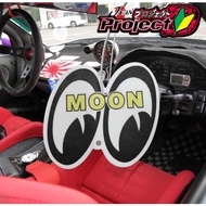 JDM Big Eyes Art of Speed Mooneyes Air Freshner Car Mirror Hanger Perfume Moon Eyes Pendant