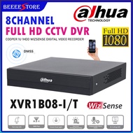 Dahua CCTV ANALOG DVR 8CH 2MP 1080P Cooper 1U 1HDD WizSense Digital Video Recorder XVR1B08H-I/T