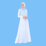Preloved/New Sabella jubah suit murah