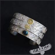 Shop in Tilta Takahashi Iron Head Goros Tangcao Feather Gold Dot Bracelet Gold Seal Turquoise Bracel