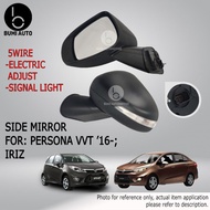 Proton Persona VVT 2016- / Iriz 5 wire/ 7 wire Electric Adjust Signal Light Auto Fold OEM Door Side 
