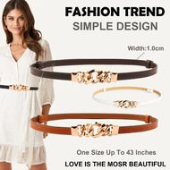 METAL BUCKLE BELT Vintage Metal Boho Leather BELT FOR WOMEN Y-3