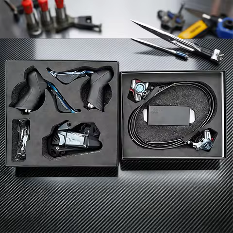 Wheeltop GeX Wireless Electronic Gravel Groupset 7–14 Speed 1x Single Chainring Drop Bar Shifter Hig