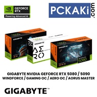 GIGABYTE NVDIA GEFORCE RTX 5080 / 5090 - GAMING OC / AORUS OC / AORUS MASTER 16G / 32GB GRAPHIC CARD