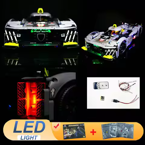 LED Light Kit For LEGO 42156 9X8 24-Hour Le Mans Hybrid Supercar DIY Gift (Not Include Building Bloc