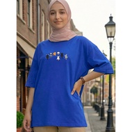 2Y938 [AIYOU] M-5XL T Shirt Baju Perempuan Style Tshirt Woman   Seluar Crop Top Wanita Murah Plus Si